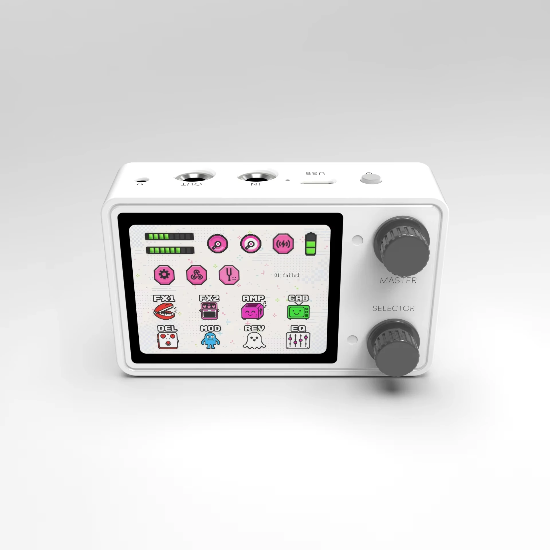 New LIVTRA NANOCORE Multi-Function Guitar Pedal–126g 10H Playtime 2.4