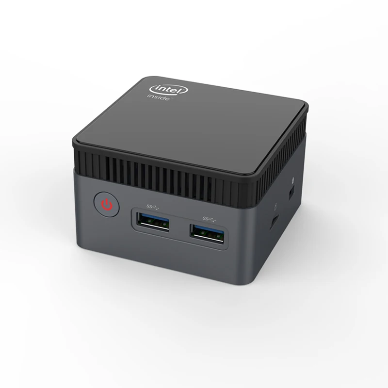 Helorpc Pocket Mini PC Inter 12. n100 12GB lpddr5 Unterstützung Windows 10/11 Linux mit 2xhdmi 3xusb 3.0 1xtype-c tragbaren Computer