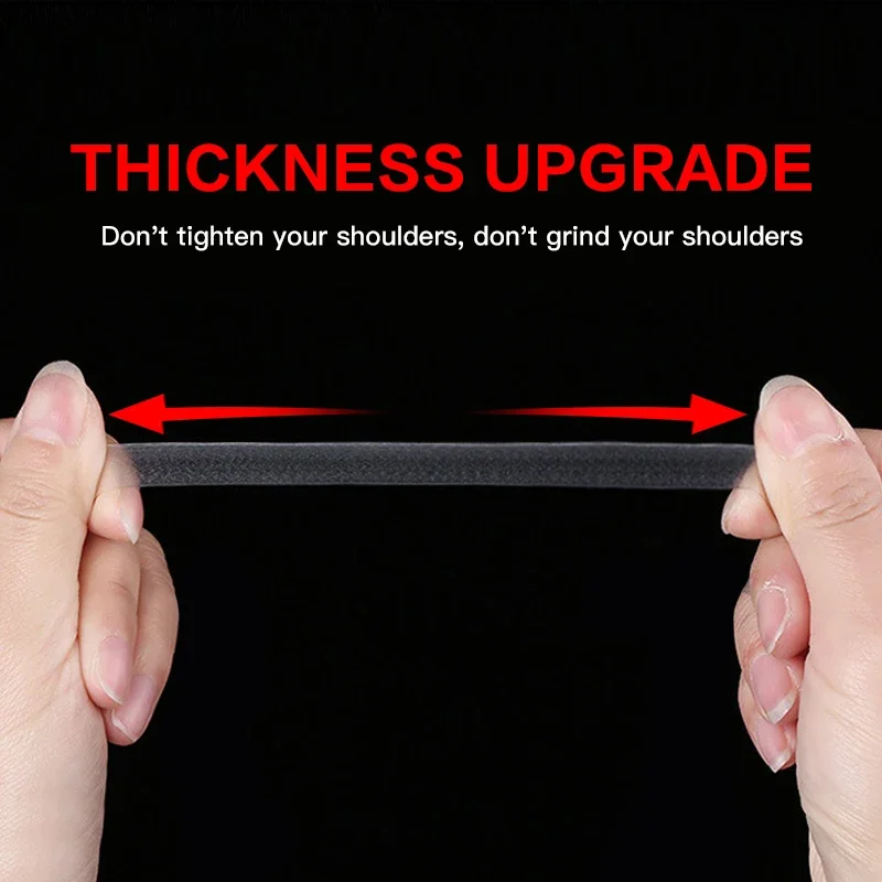 10/20/30/100 paires de bretelles de soutien-gorge à boucle en métal pour femmes, ceinture élastique réglable en Silicone, accessoires intimes invisibles transparents