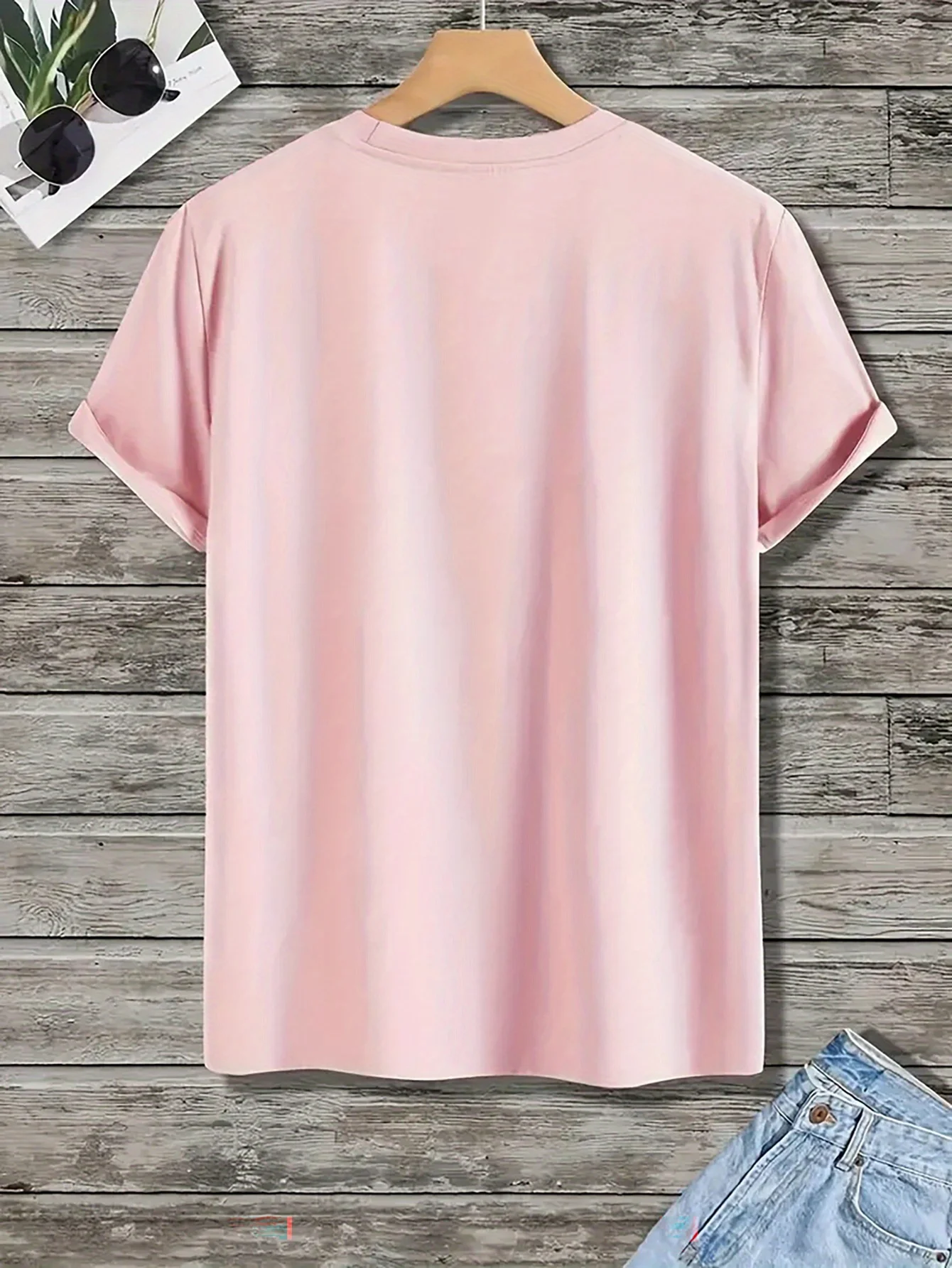 Men's Summer 100% Cotton Fashion Creative Crown Pattern Printed Casual Loose Sports Round Neck Short Sleeve T-shirt Top