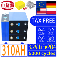 12V 24V 48V LiFePO4 rechargeable battery 3.2V310AH suitable for camping RV golf cart solar energy storage system