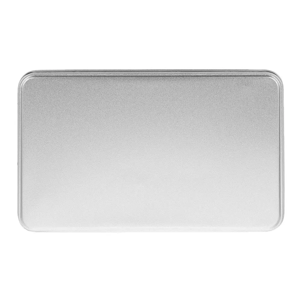 

Tinplate Rectangular Packaging Box Metal Container for Wedding Favors Holiday Treats Cookies Jewelry Storage Box Packaging