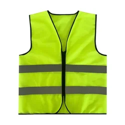 High Visibility Reflective Vest Working Clothes Motorcycle Cycling Sports Outdoor Reflective Safety Clothing Reflective