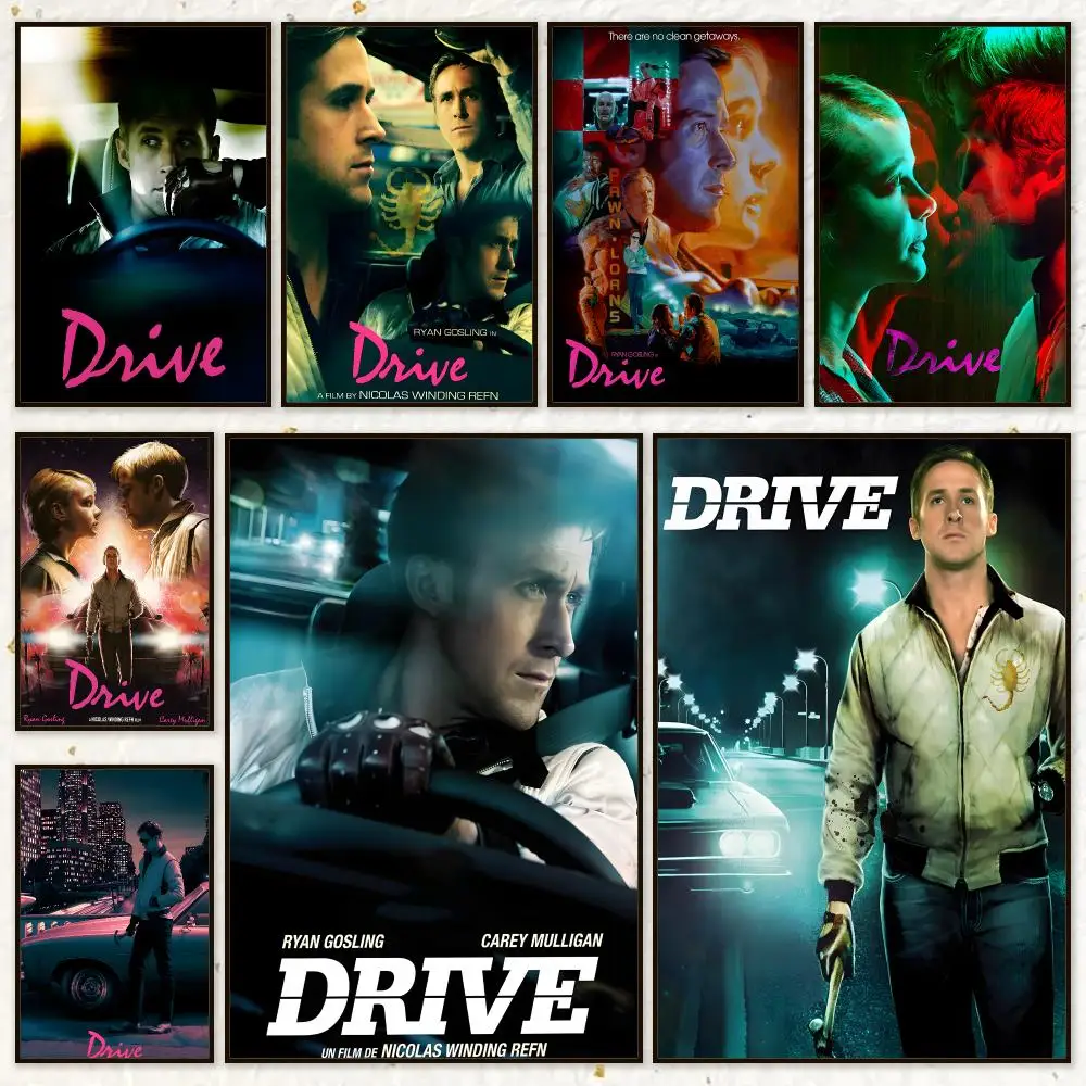 Group K-Pop Drive Poster HD Waterproof Wall Art Posters Self Adhesive Bedroom Living Room Home Decor Gift