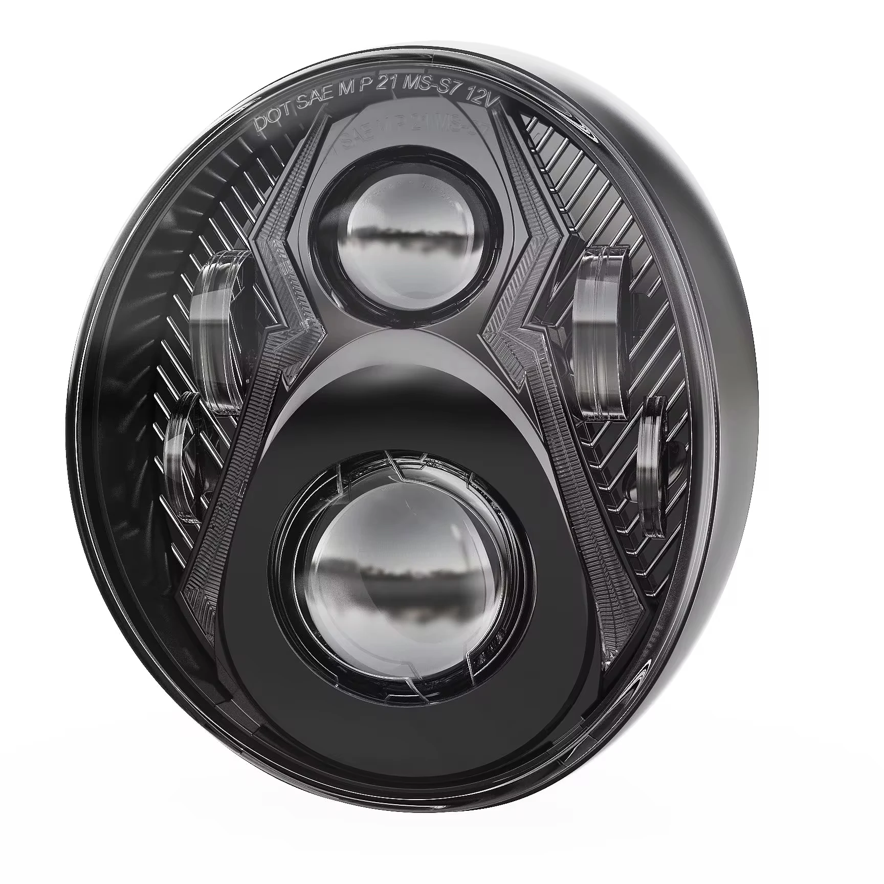 【High quality】LED Headlight for Motorcycle  Softail Breakout 2018 Accessories Projectors LED Headlight