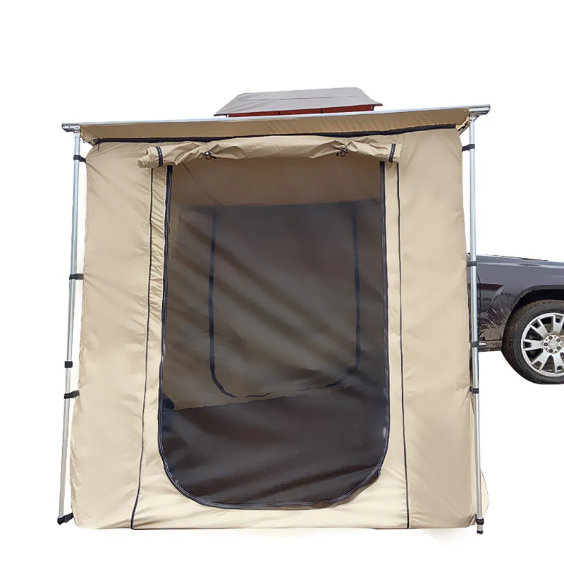 Sunday Camper Outdoor Car Camping Awning Car Side Awning Car Hiking Camping Tent with Accessories Locker Room