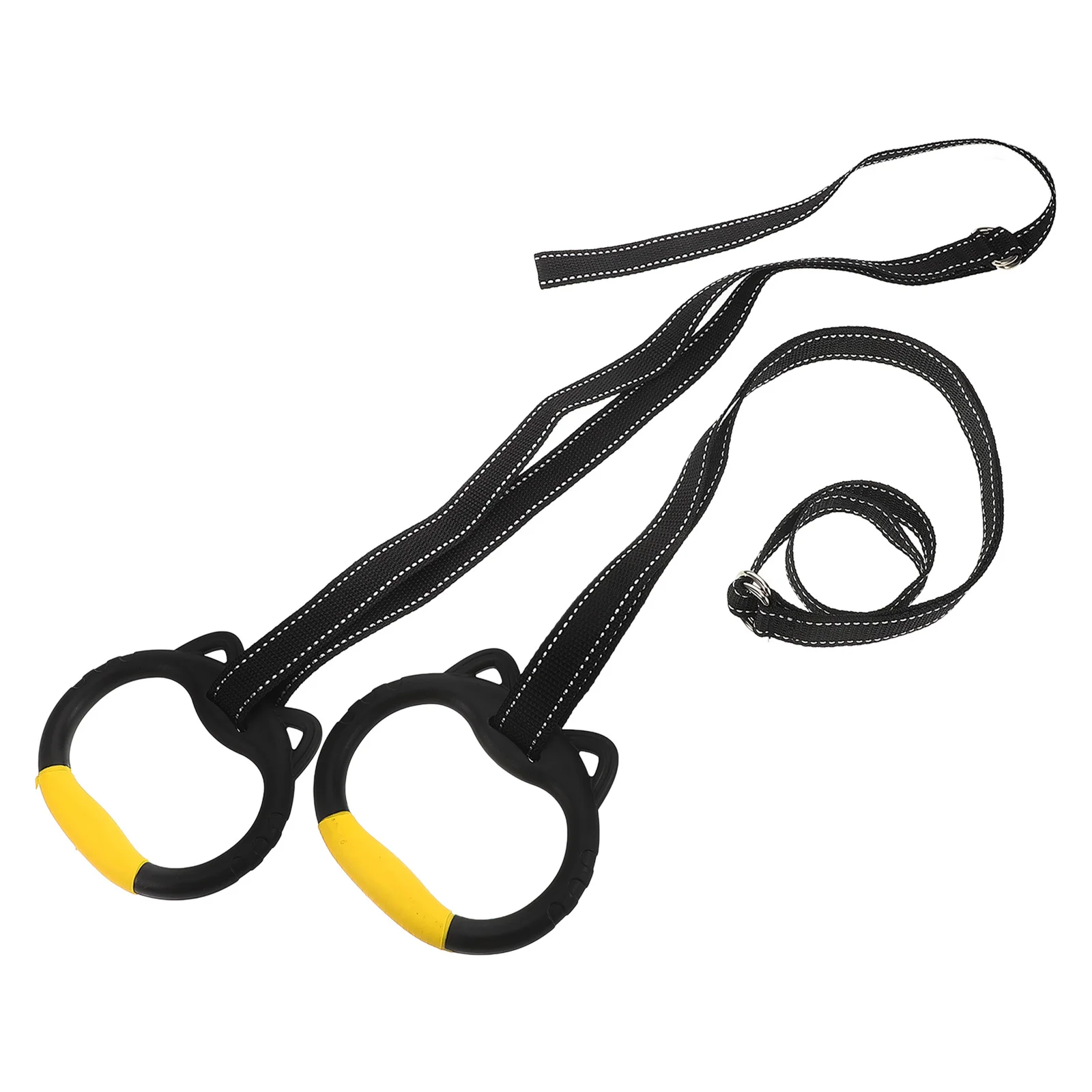 

1Set Gymnastics Rings Pull Up Bar Home Training Durable Plastic Fitness Workout Rings Pull Up Ring Gym Ring Bar