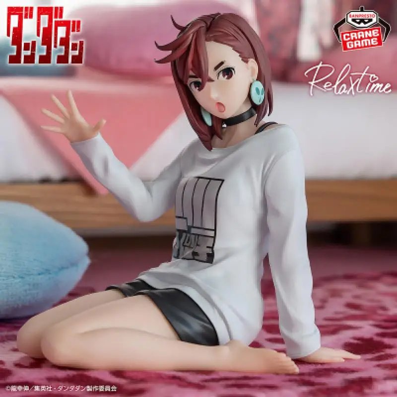 本物のバンダイナムコバンプレストダンダダン綾瀬モモレジャーリータイムPVCアニメフィギュアモデルおもちゃギフトコレクターデスクトップオーナメント