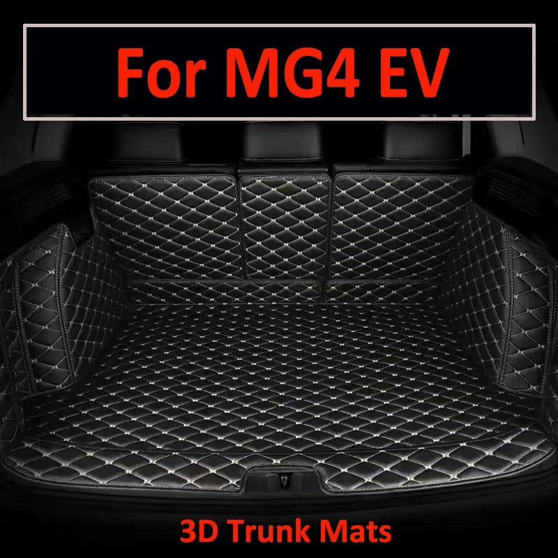 Car Trunk Mats For MG4 EV MG 4 EH32 2022~2023 Electric Hatchback Waterproof Pad Rear Cargo Tray Trunk Decoration Car Accessories