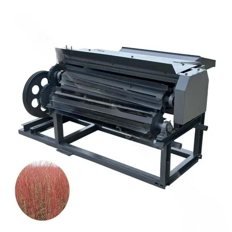 Customized Industrial Hemp Fiber Extracting Machine Automatic Ramie Bark Stripping Machine For Fiber Processing Plant