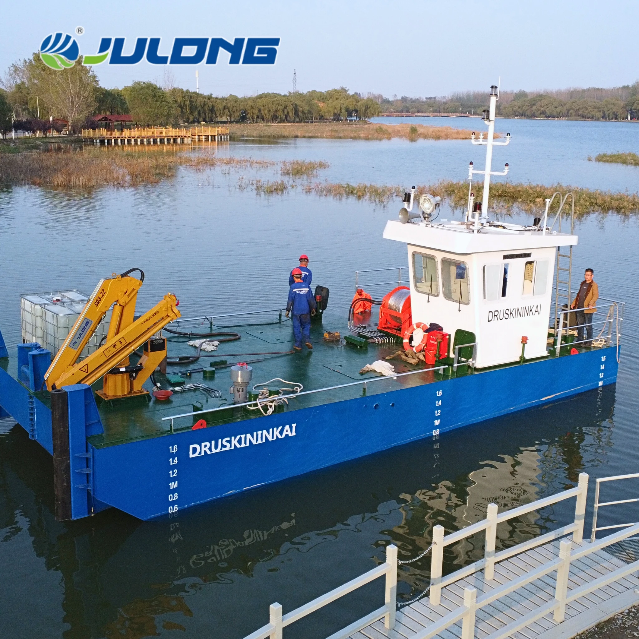 

Best Sellers Small Cargo Ships Multi-Purpose Work Boat For Tugging And Pushing