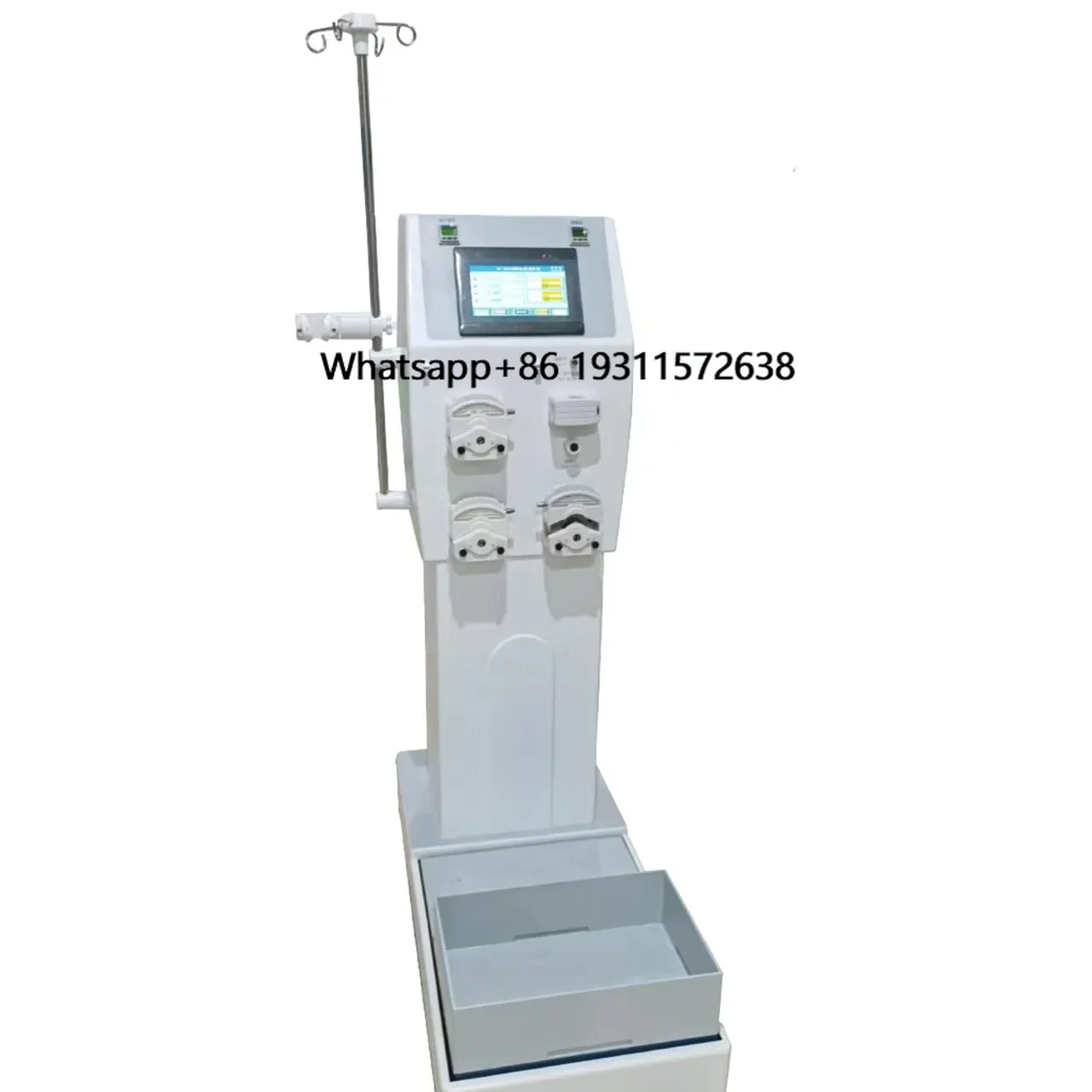 Cheap Animal Hemodialysis Machine Portable Hemodialysis Machine with LCD Display Touch Buttons Easy Parameter Setting Easy Learn