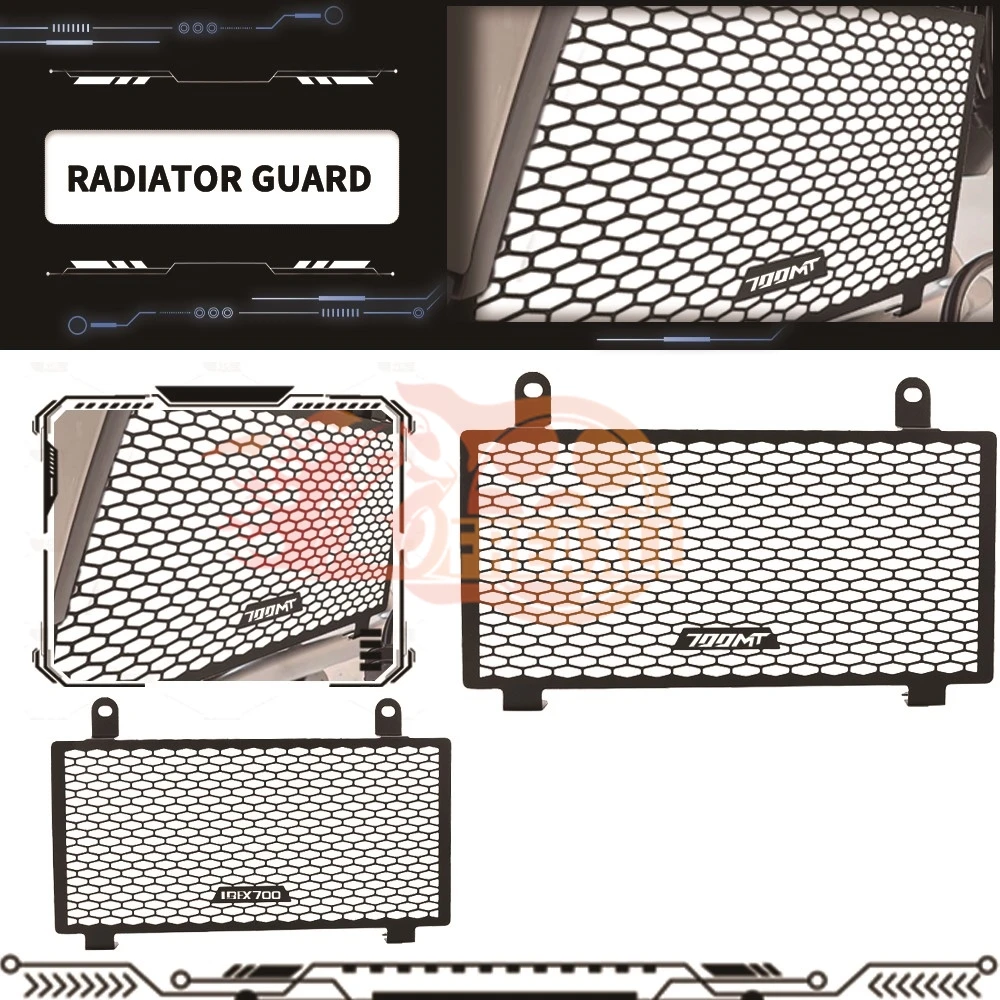 

ДЛЯ CFMOTO 700MT IBEX700 2024-2025-2026 700-MT IBEX700 аксессуары для мотоциклов решетка радиатора защитная крышка протектор