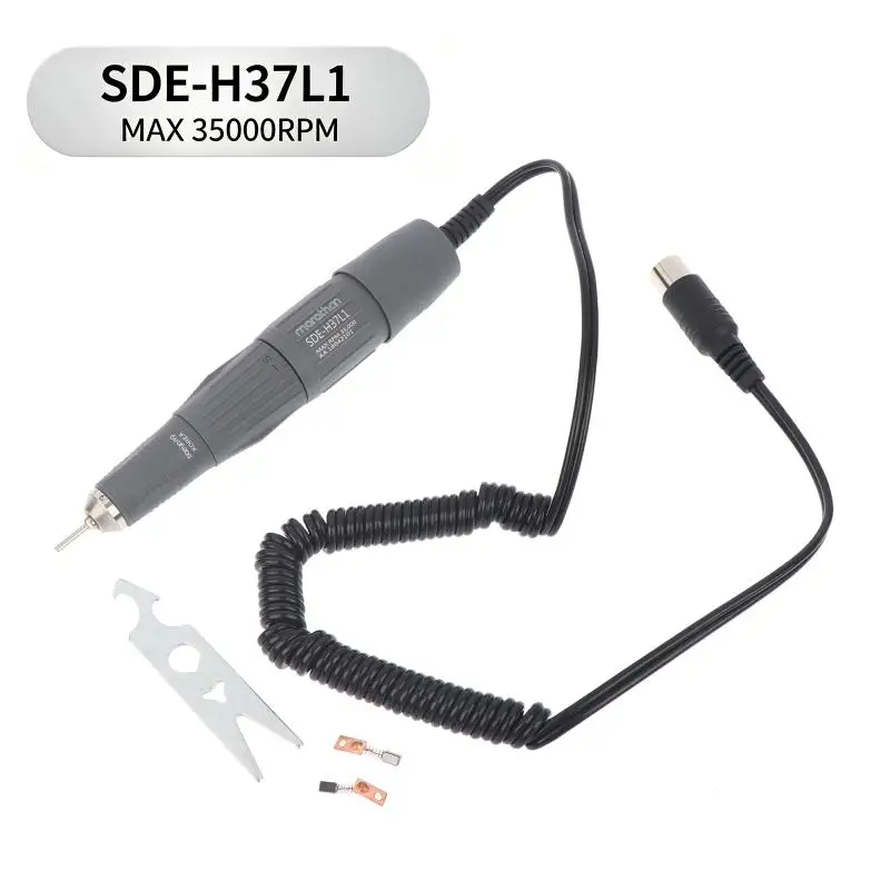 【HBA】1 Set Nail Tool Drill Pen H37L1 35000rpm Handle For STRONG 210 Electric Manicure Machine Nails Drill Handpiece For Maratho