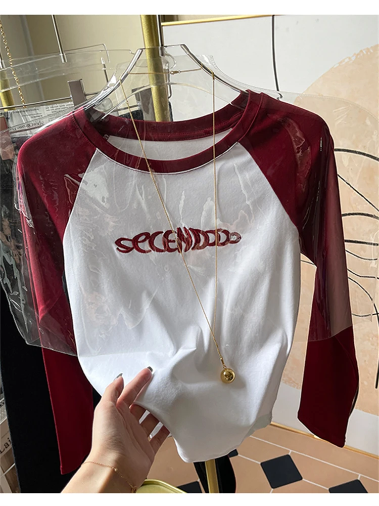 Spring Women T Shirt T-Shirt Woman Clothes Tops Tshirt Female Crop Top Tees Y2k Para Mujer Ropa De Mujer Roupas Feminina Traf