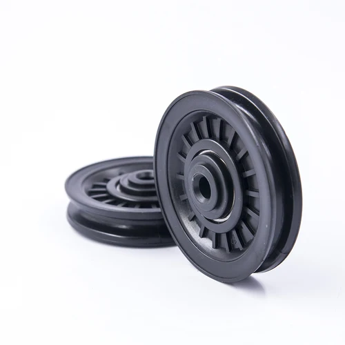Polea de rodamiento de gimnasio de 90-110mm, Cable de rueda de rodamiento de nailon, resistente al desgaste, Universal, equipo de Fitness