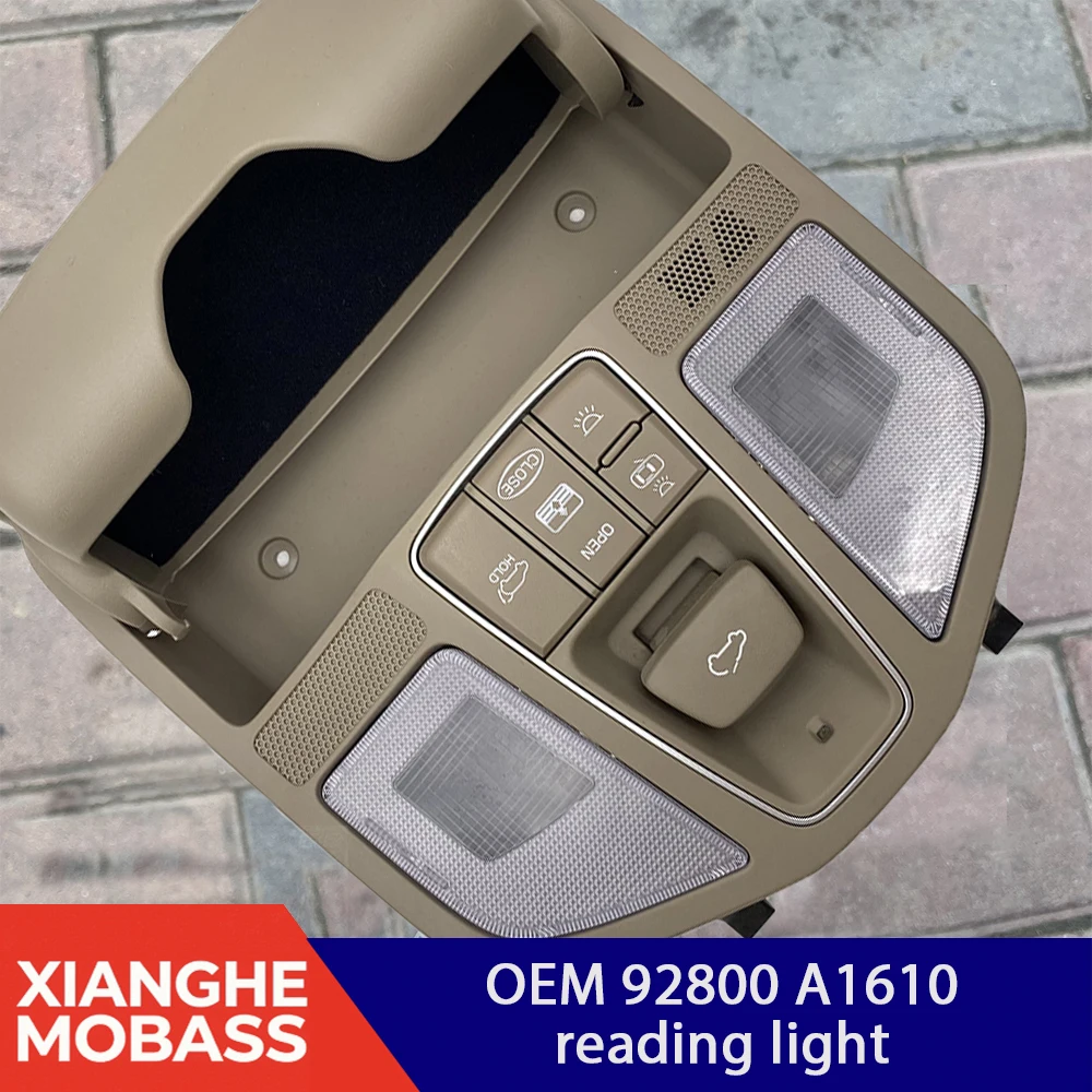 Für Hyundai Santa Fe DM IX45 92800A1610 Deckenbeleuchtung Dachleselampen-Schaltereinheit Kartenleseleuchte Brillenetui Autoteile