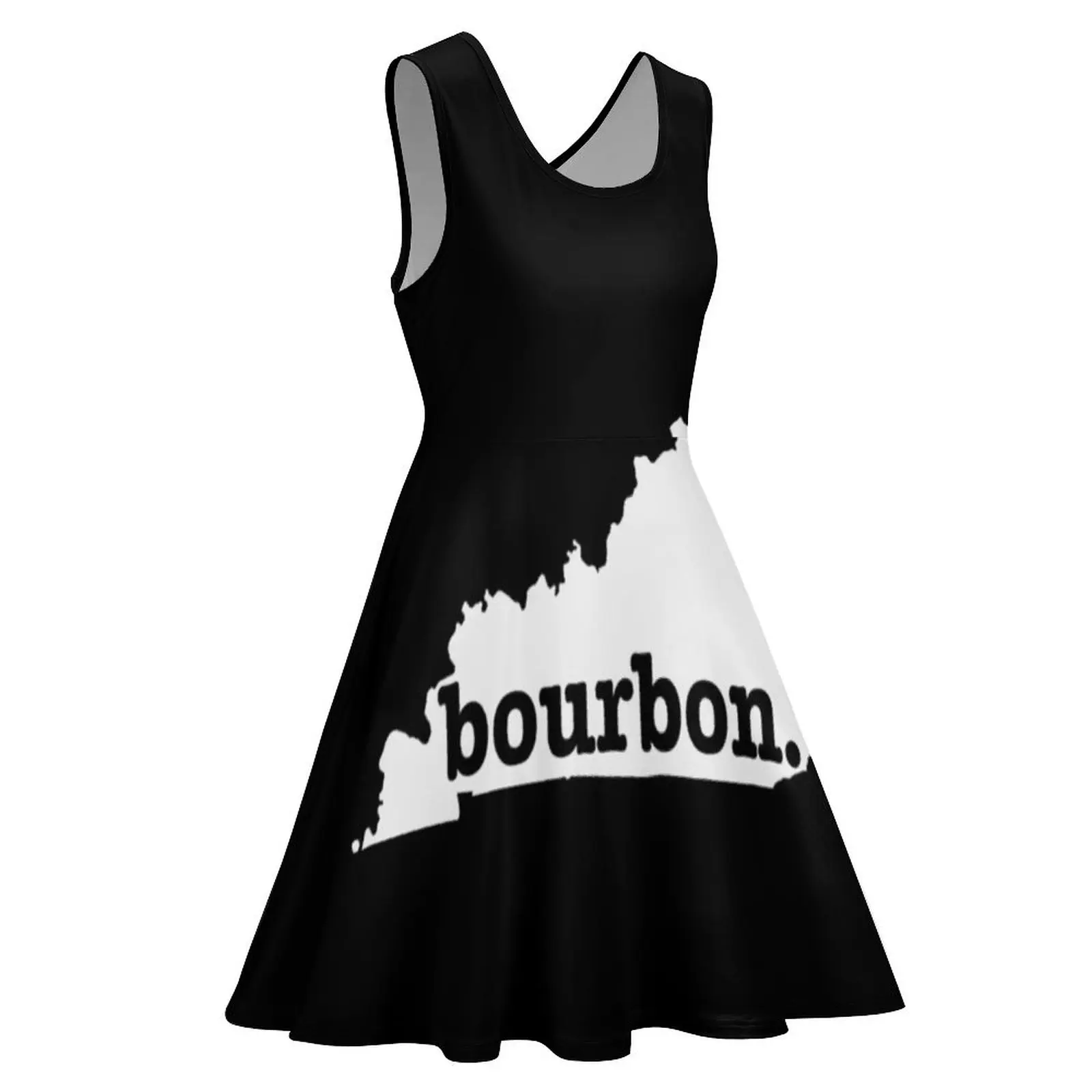 Kentucky Home T Kentucky Bourbon T-shirt Sleeveless Dress Women"s summer long dress