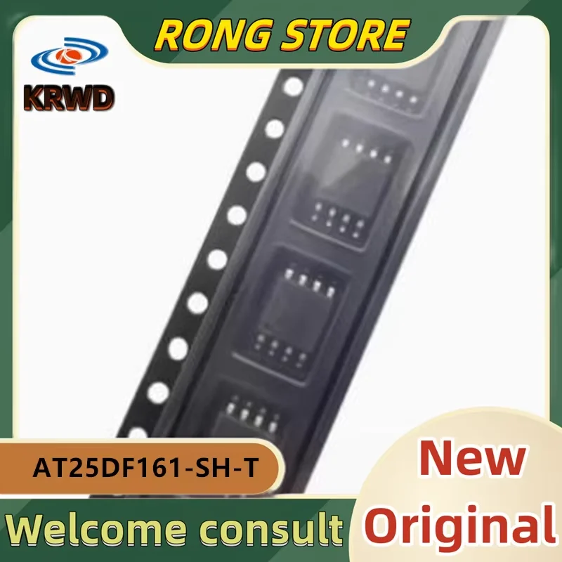 10PCS 25DF161-SH New and Original Chip IC AT25DF161-SH-T AT25DF161 SOP8 Switch memory chip