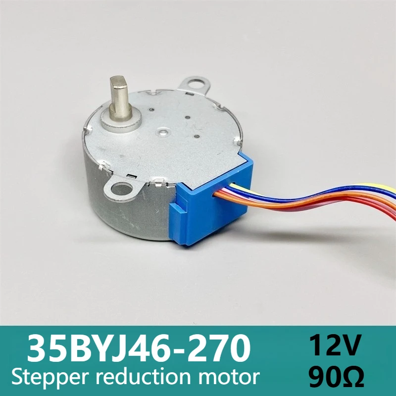 35BYJ46-270 Schrittmotor 12V 90Ω Untersetzungsmotor für Klimaanlagen-Lamellen, Xiaomi Fan Swing Vent