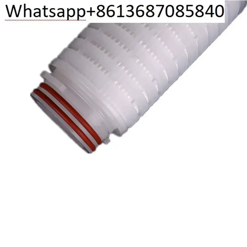 PES material: 226 flat seal, microporous membrane, pleated filter element, filtered liquid, hydrophilic 0.1u  10 inches