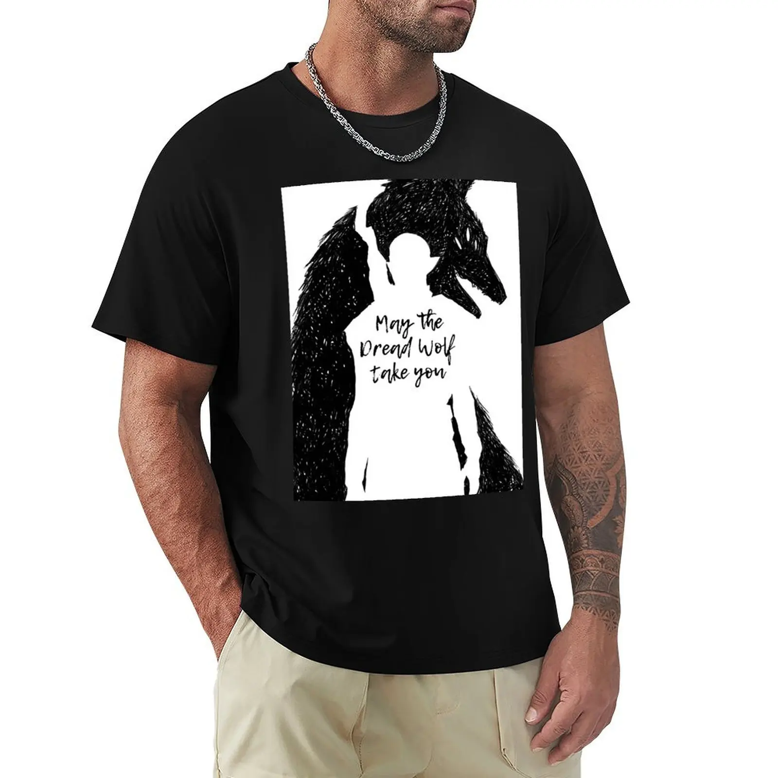 Dread Wolf II T-Shirt Classic Graphic Short Sleeve Top