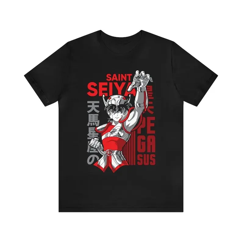 Seiya Anime T-shirt Unisex, Saint Seiya  Lover Shirt, Graphic Anime Tee, Manga Shirt