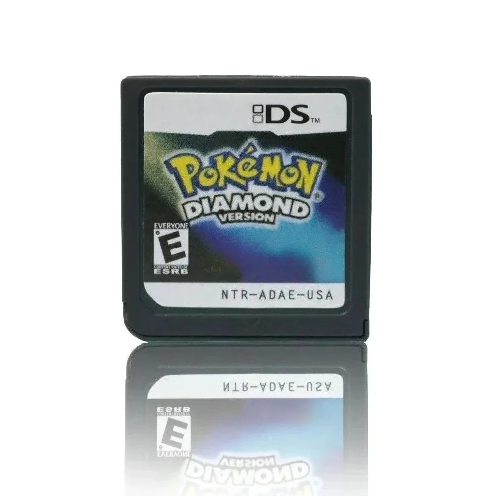 بطاقة ألعاب الفيديو NDS Retro، ألعاب سلسلة البوكيمون: لؤلؤة/ماس/قلب ذهبي/فضي سول/بلاتينيوم، النسخة الإنجليزية الأمريكية #3