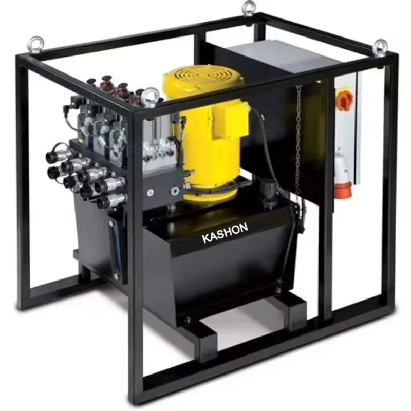 700bar High Precision Synchronous Electric Split Flow Hydraulic Pump Power Pack