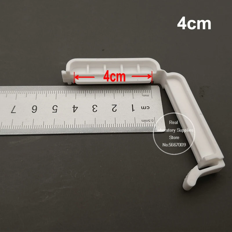 10pcs/lot Lab 4cm 6cm 8cm 10cm Plastic Laboratory Clamp, Universal Dialysis PP Tubing Closure