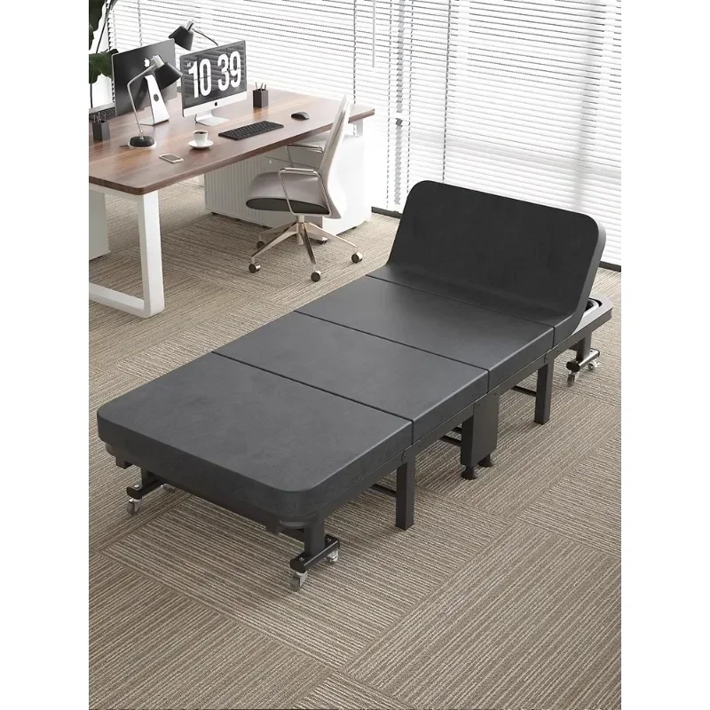 

Lunch break folding bed single bed four fold office folding bed nap artifact hospital escort hard