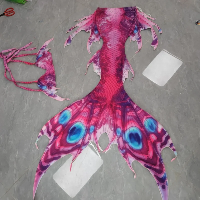 

European And American Mermaid Tail Adult Mermaid Tail Underwater Performance Suit Aquarium Shooting Diving Training Mermaid Tail