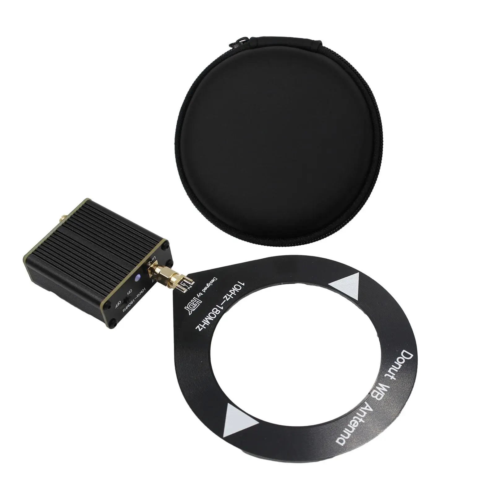 

Антенна Donut WB заменяет с сумкой для хранения с конвертером низкого сопротивления, надежная Широкополосная Антенна для раций и радио