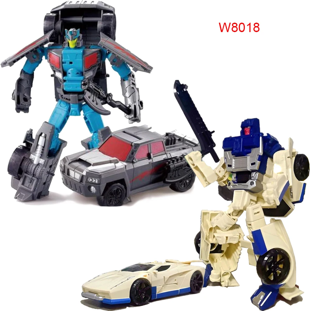 IN STOCK Transformation Toys 8018F Menasor Breakdown Wildrider Drag Strip Deadend DX9 Deformation Robot Action Figure Model Car