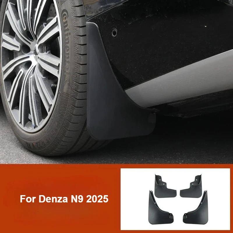 

For BYD Denza N9 2025 Car Mud Flaps Splash Guards Front Rear Wheel Mudguards Anti-dirty Mudflaps Exterior Modification Accessory