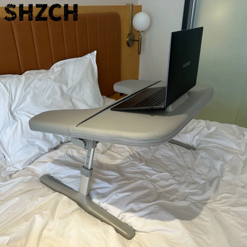 Foldable Adjustable Bed Laptop Desk Portable Mobile Lazy Table Multifunctional Gaming Writing Board Compact Workstation for Car