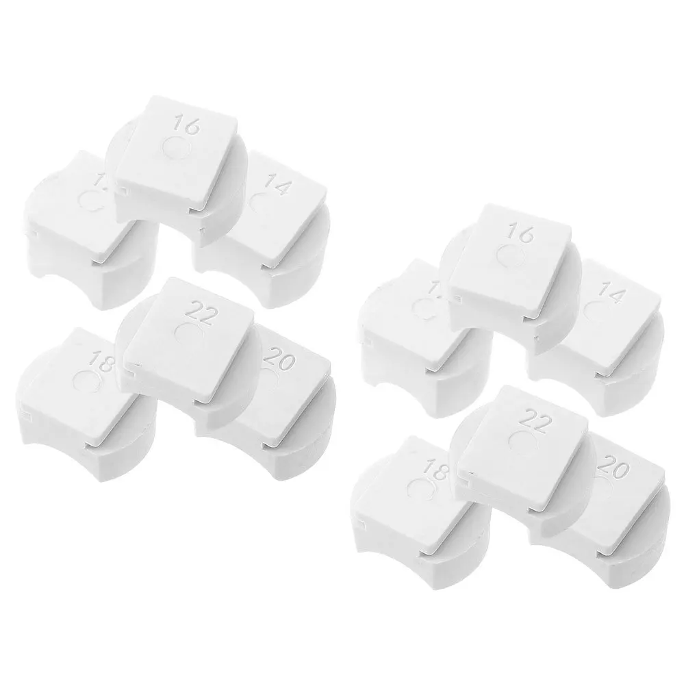 12Pcs Ring Bending Machine Dies Practical Replacement Tools for Jewelry Making Compact Ring Bender Accessories