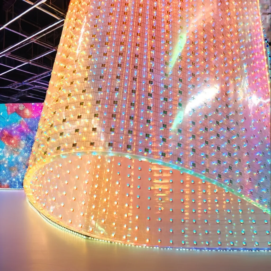 Customizable Indoor Led Display Screen HD Transparent Video Wall Screen Outdoor Full Color Thin Ledwall P10.4