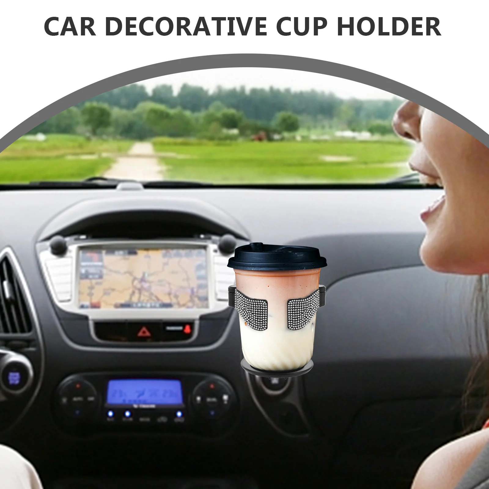 

Air Vent Cup Holder Coffee for Car Water Bracket Outlet Holders Automotive Beverage