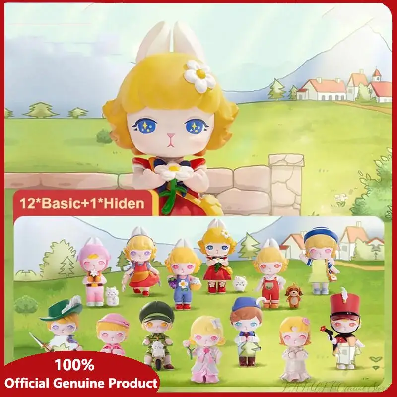 

BUNNY Flower Angel Lulu Series Genuine Blind Box Toys Kawaii Anime Action Figure Caixa Caja Surprise Mystery Box Dolls Girl Gift