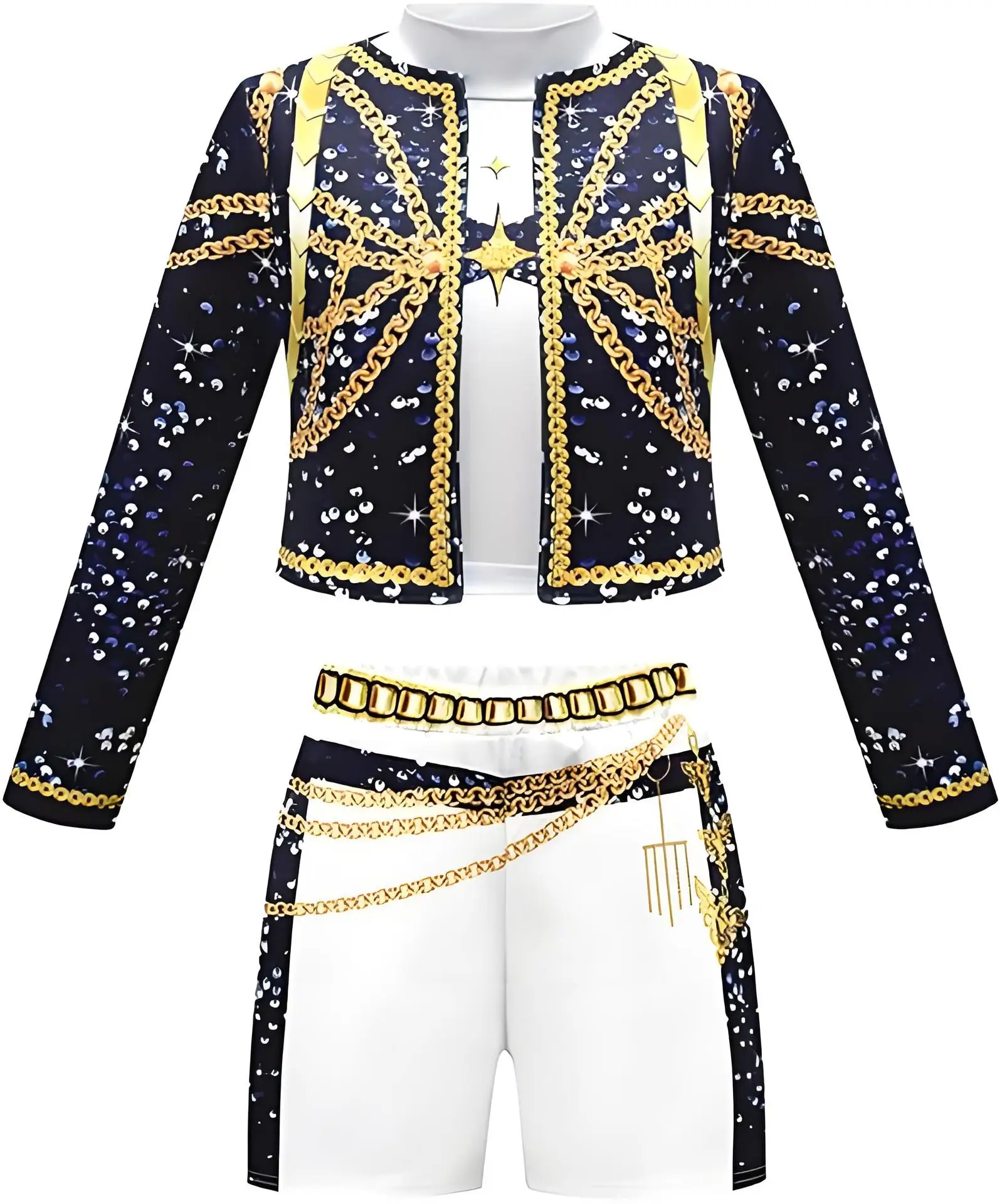 Kids KPop Rumi Mira Zoey Singing Suit Demon Hunters Uniform Girls Halloween Carnival Role Play Singer Cosplay Costume