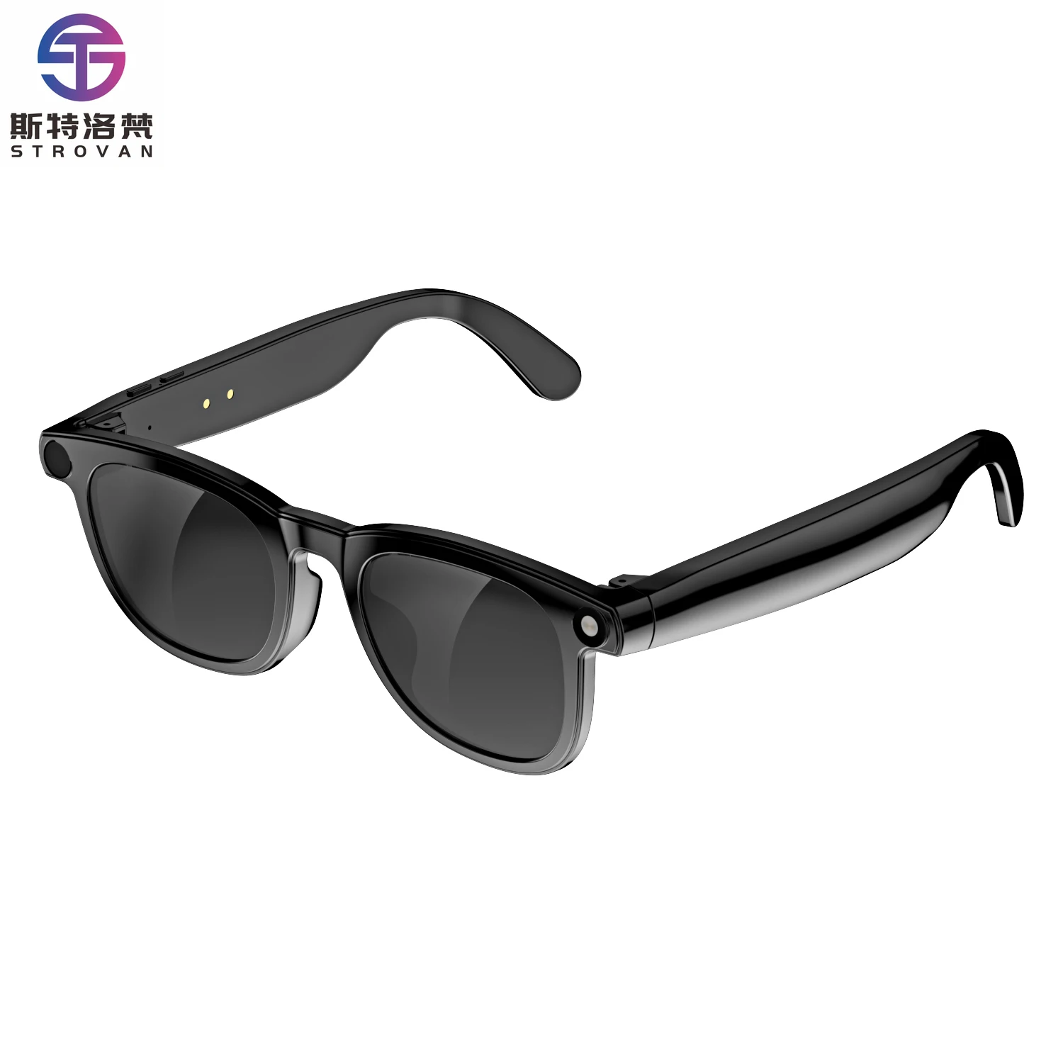 

8MP Smart Glasses Audio AI Translator and Video Recording Function Wearable Headset WIFI Connectivity Sunglasses