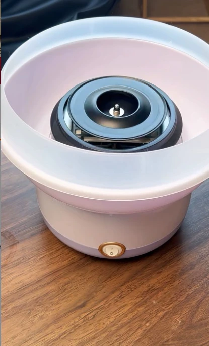 2027     Fully Automatic Commercial Cotton Candy Machine, Home Handmade Fancy Cotton Candy Making Machine