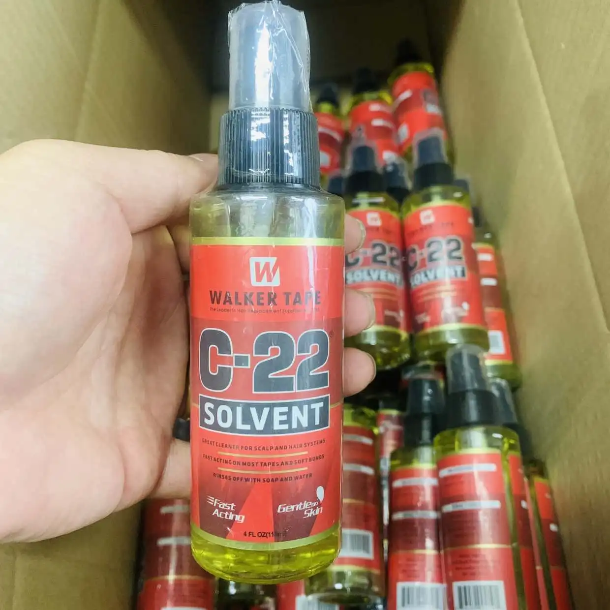 

BOYMIA 4 FL OZ 118 мл Walker Tape C-22 Средство для удаления растворителей Отличное средство для очистки систем кожи головы и волос Быстрое действия на большинстве лентах