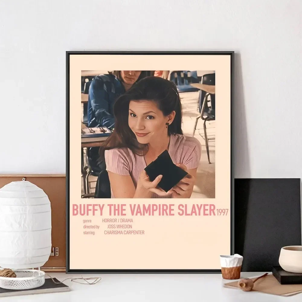 Buffy The Vampire Slayer Poster No Framed Poster Kraft Club Bar Paper Vintage Poster Wall Art Painting Bedroom Study Stickers