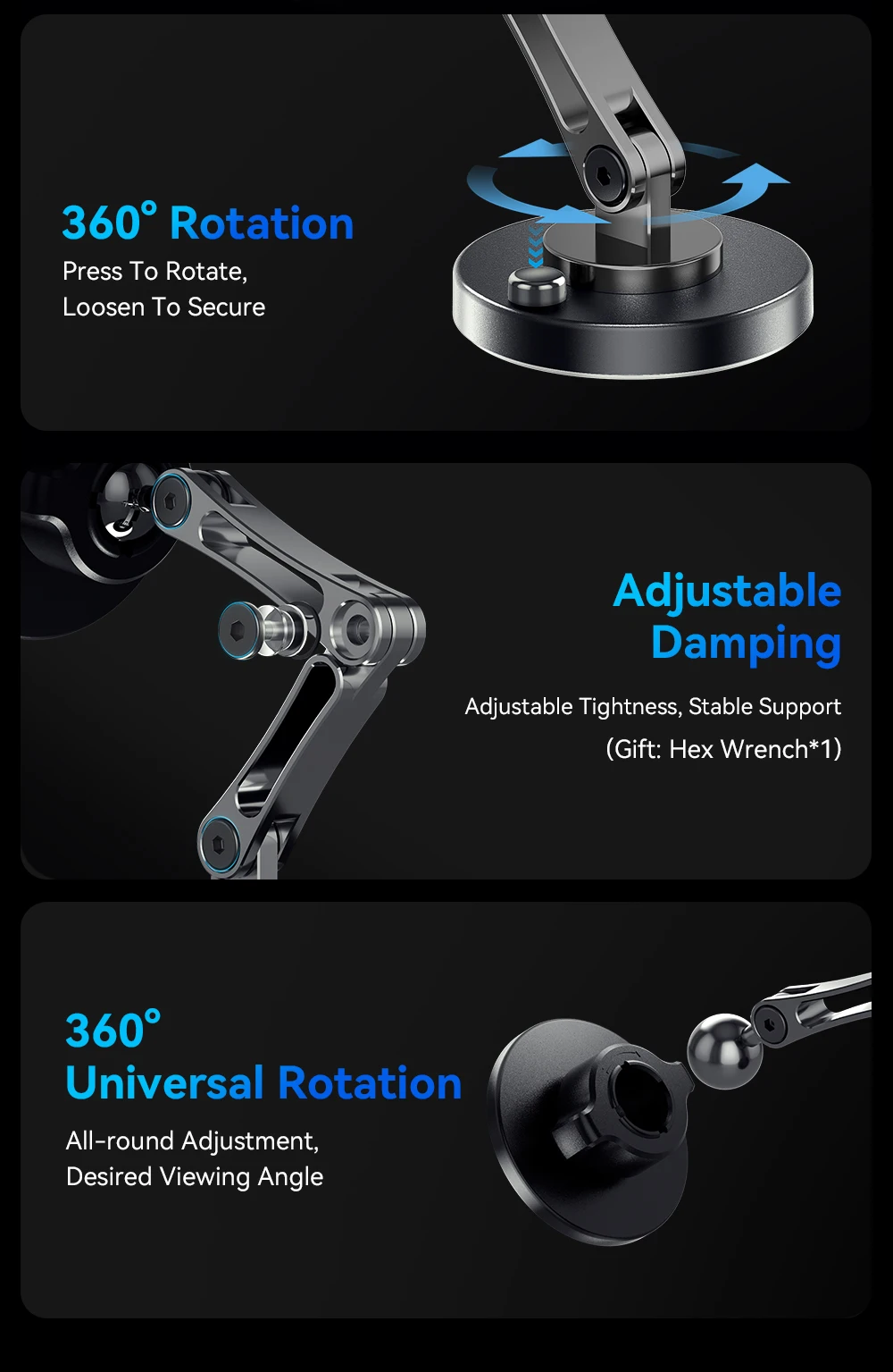 Essager Magnetic Wireless Charger Car Phone Holder 15W Fast Charging Easy Paste Mount Stand For Magsafe iPhone 15 14 13 Pro Max
