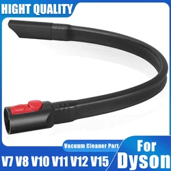 Flexible Crevice Tool for Dyson V7 V8 V10 V11 V12 V15 Vacuum Cleaner, Long Flat Nozzle Extension Nozzle Accessories for Dyson