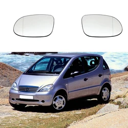Wide angle heated mirror glass for MERCEDES BENZ CLK 1997-2008 / SLK 1996-2004 / A-CLASS 1997-2004 (not fit for R171 , R230 )