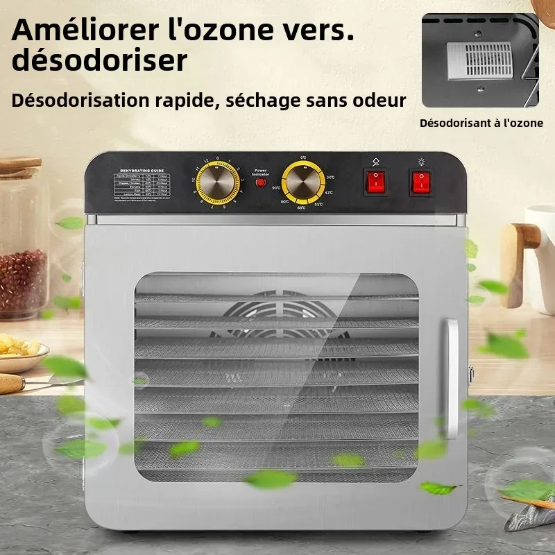 Image 3: Machine à Débond Alimentaire en Acier Inoxydable à 10 Couches, vaccoir Simple et Visualisé, avec Bouton de Synchronisation, pour Touriste et Commercial