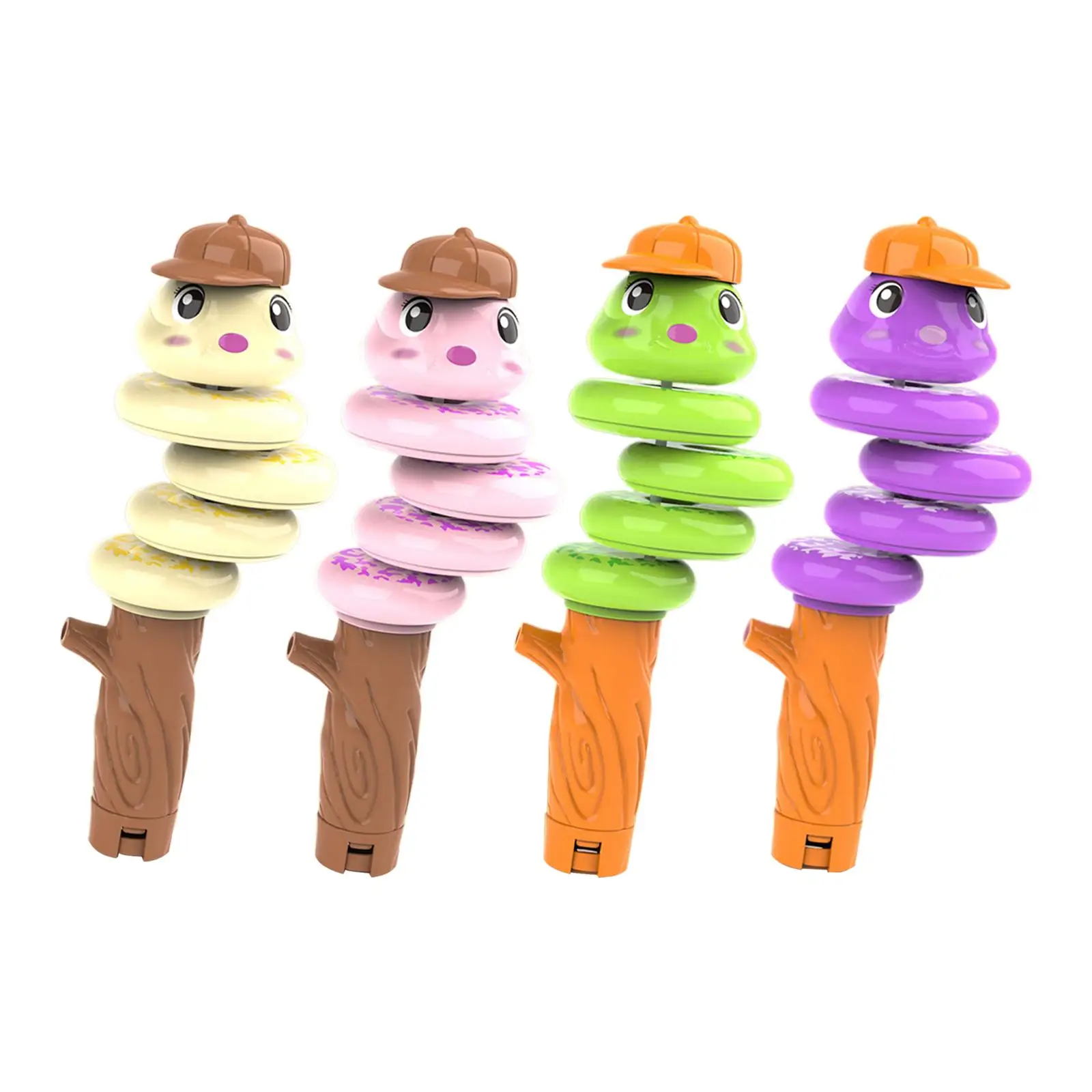 Snake Shape Whistle Toy Early Learning Toy Hand Eye Coordination Early